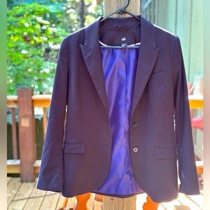 H&M Women’s Black Blazer Size 10